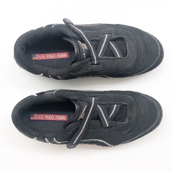 U.S. Polo Assn. Lexus black walking/running shoes - Picture 5 of 9